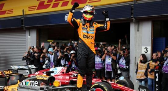 Oscar Piastri Wins Wet-Dry Belgian GP